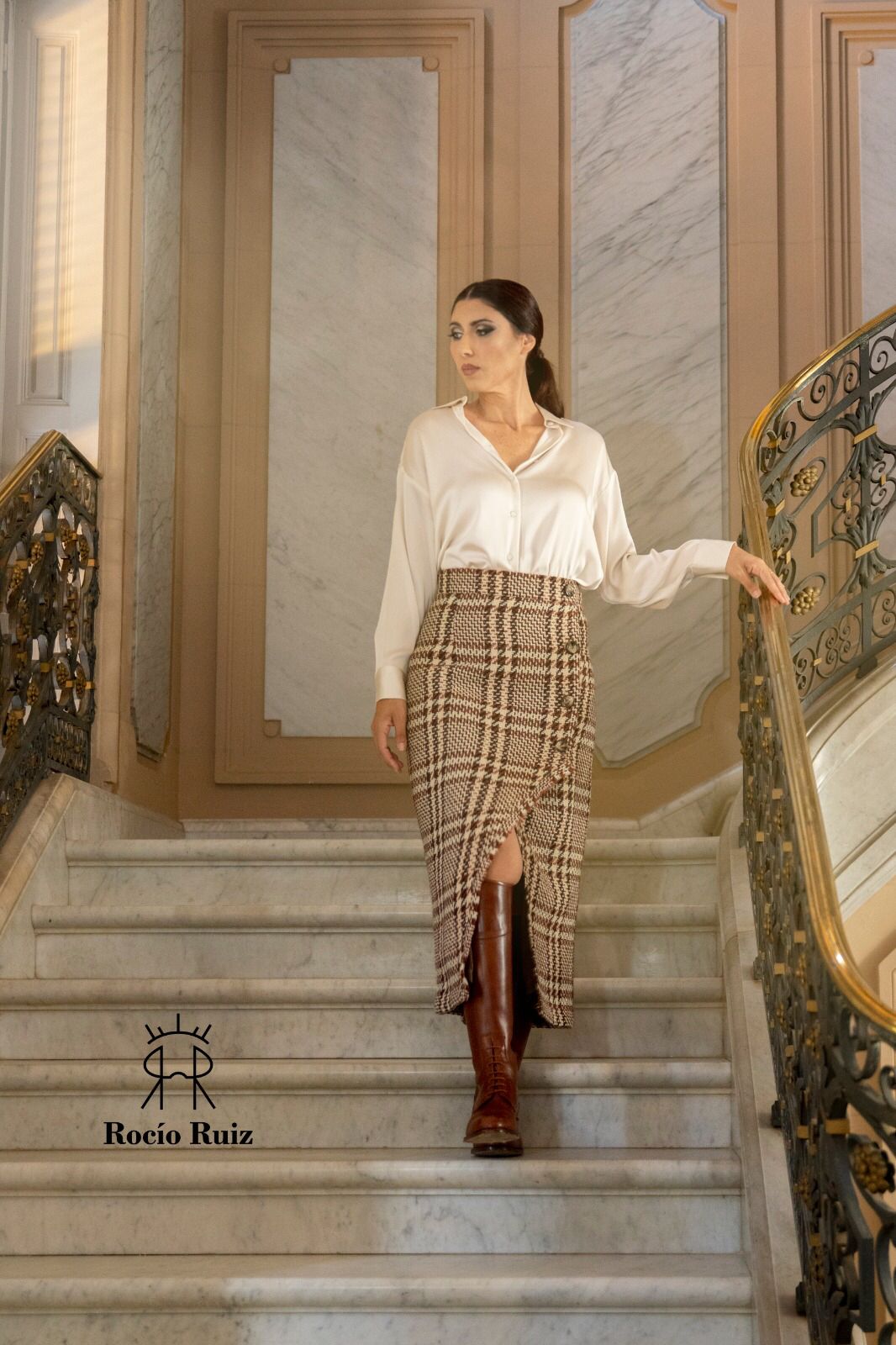Falda Tweed