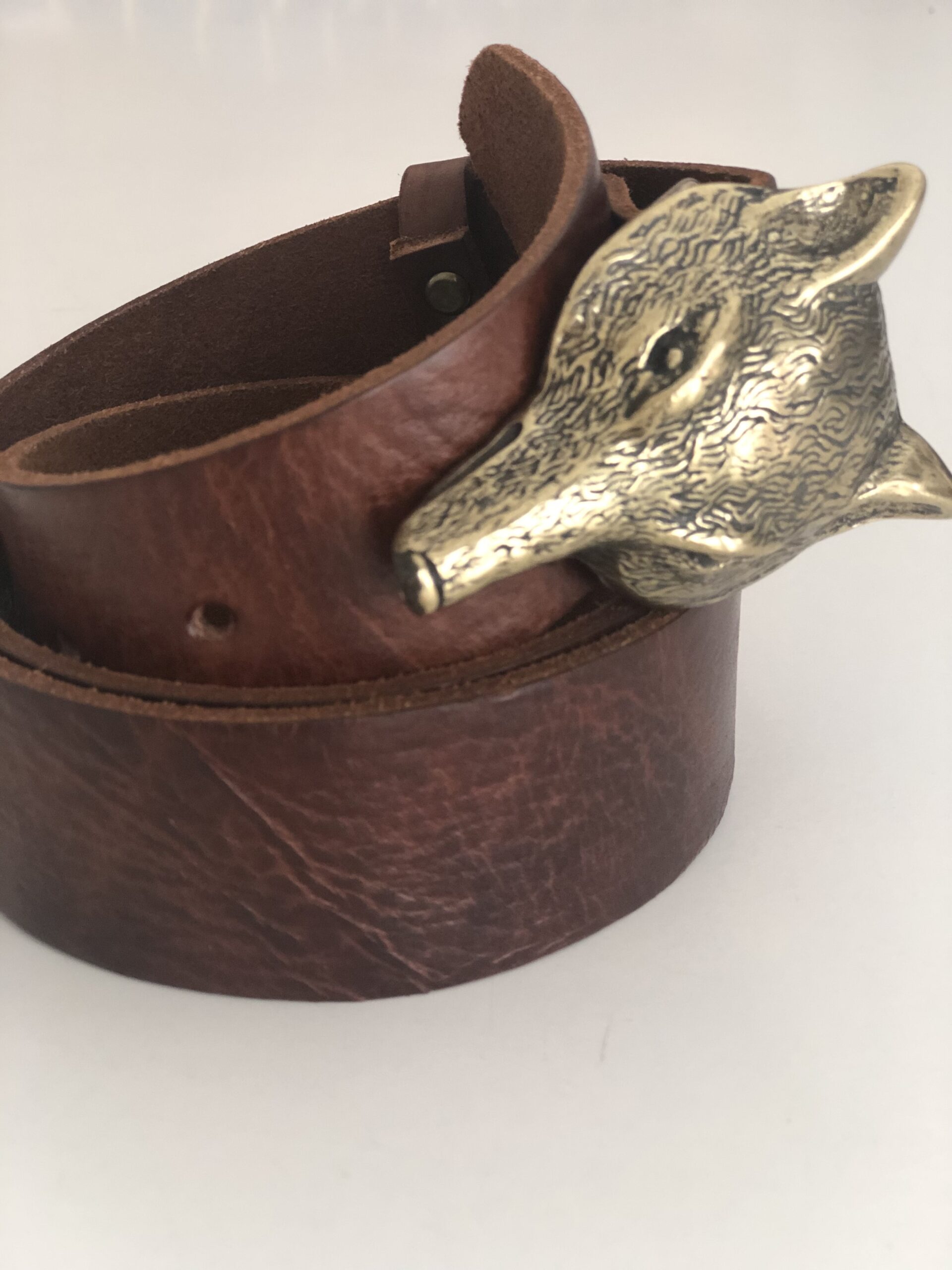 CINTURÓN ZORRO MARRÓN
