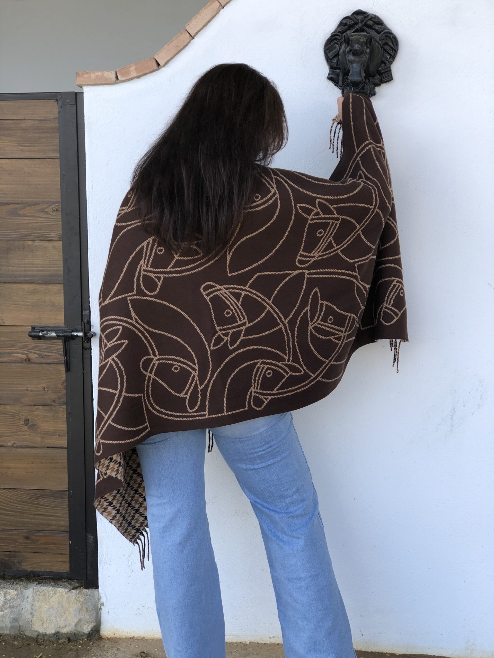 PASHMINA CABALLO MARRÓN
